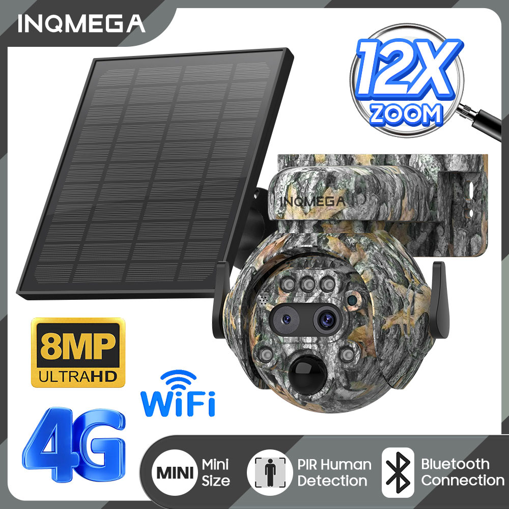 INQMEGA 8MP Solar Powered Came - Smart Home Outdoor Camera recensie en prijs