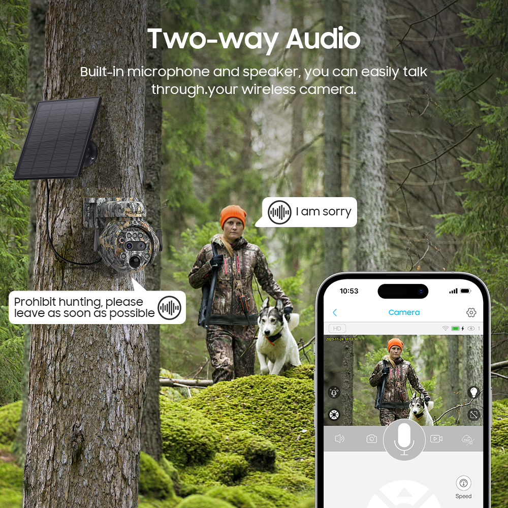 INQMEGA 8MP Solar Powered Came - Smart Home Outdoor Camera recensie en prijs