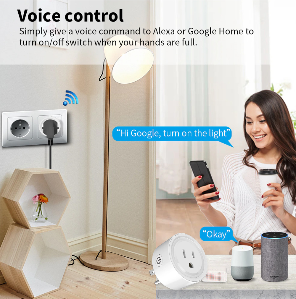 Tuya WiFi Or Zigbee Smart Sock - Smart Home Energy Monitor recensie en prijs
