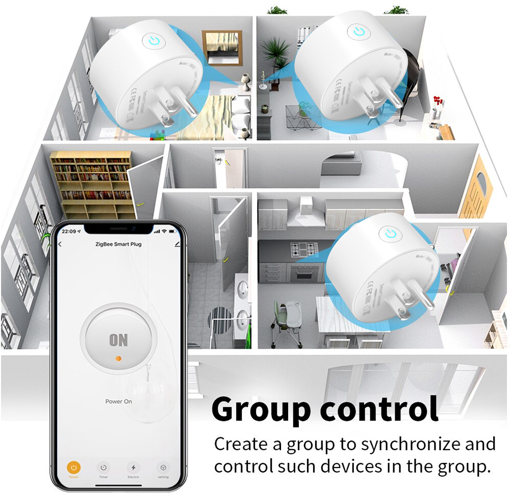 Tuya WiFi Or Zigbee Smart Sock - Smart Home Energy Monitor recensie en prijs