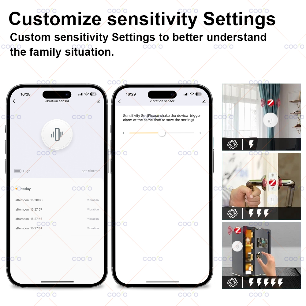 ZigBee Tuya Smart Vibration Se - Smart Home Security System recensie en prijs