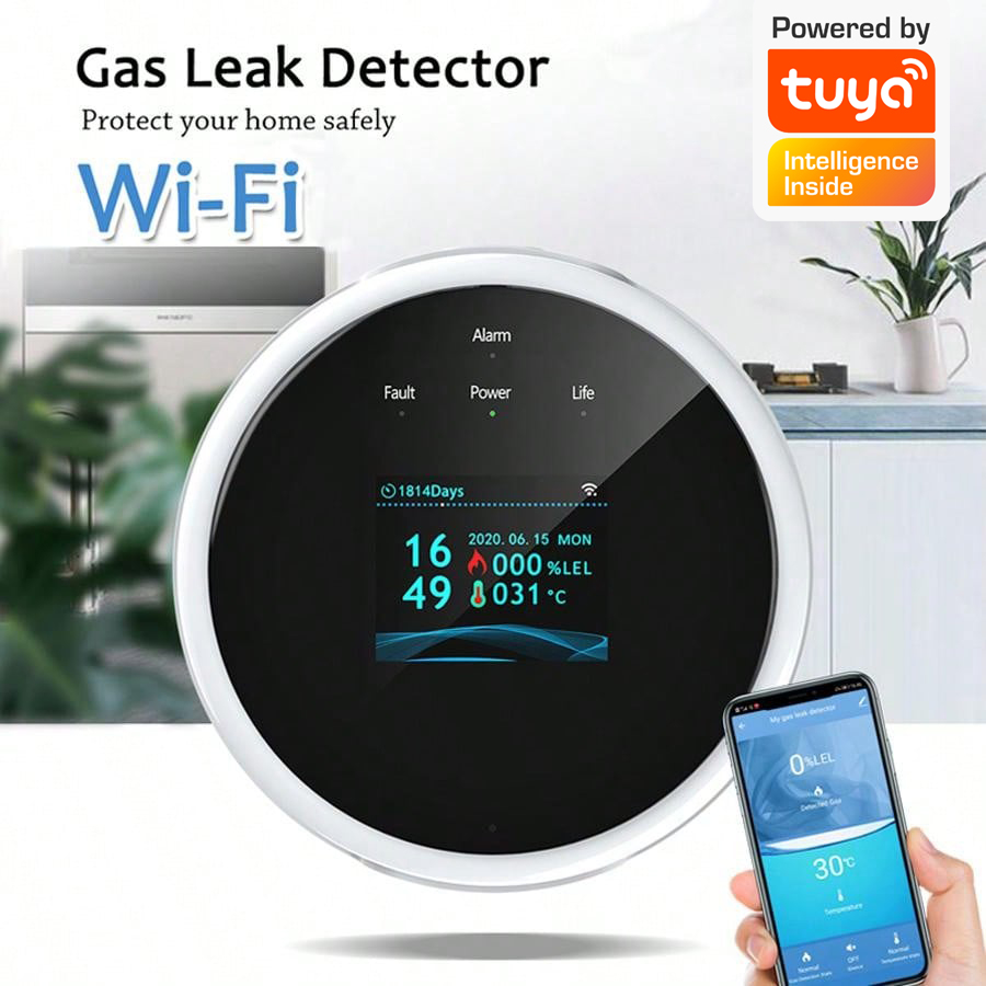 2.4G WiFi Gas Alarm Sensor Com - Smart Home Security System recensie en prijs