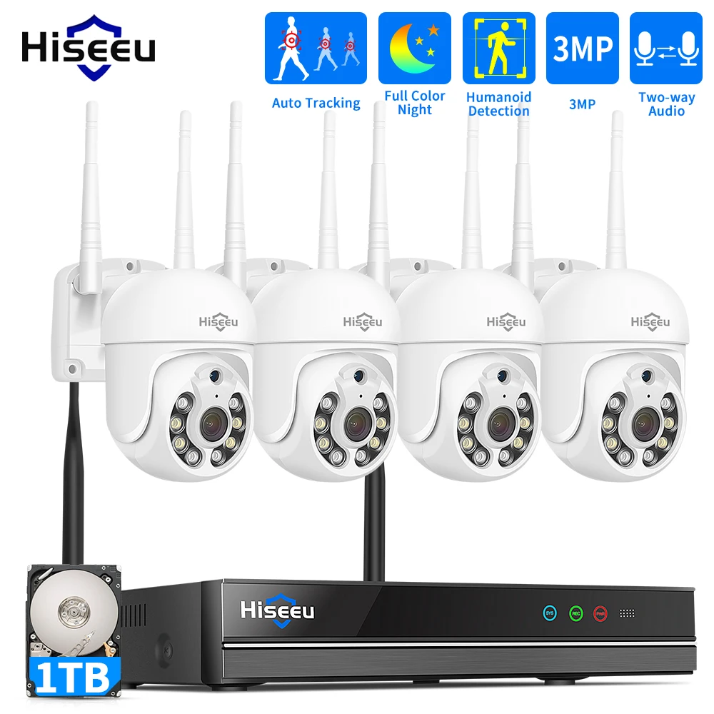 Hiseeu 5MP WiFi CCTV Camera Se - Smart Home Outdoor Camera recensie en prijs