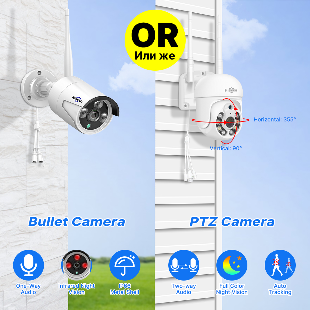 Hiseeu 5MP WiFi CCTV Camera Se - Smart Home Outdoor Camera recensie en prijs