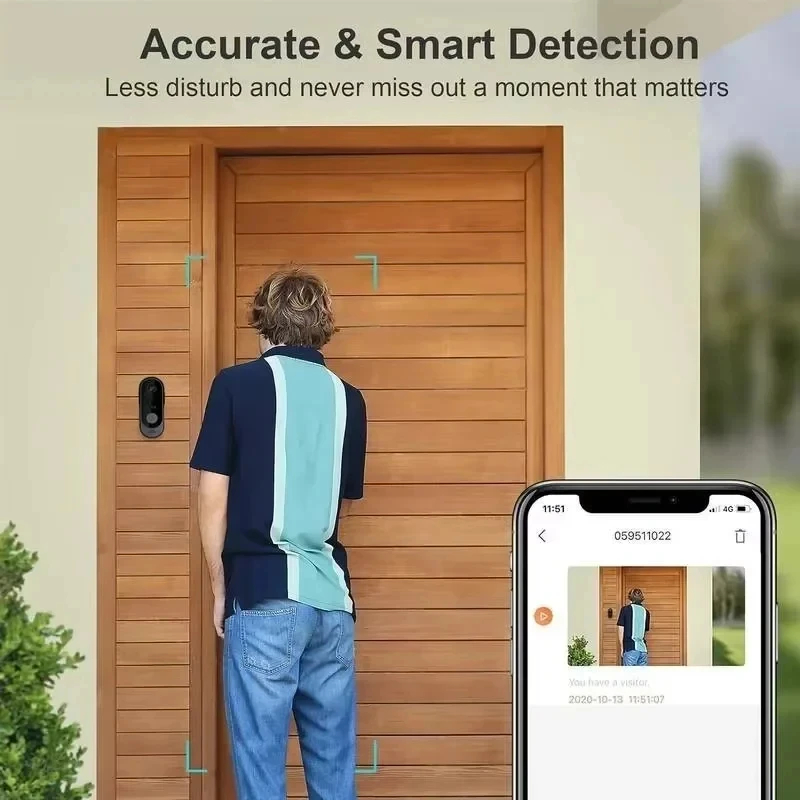 Tuya WIFI Camera Doorbell HD V - Smart Home Outdoor Camera recensie en prijs