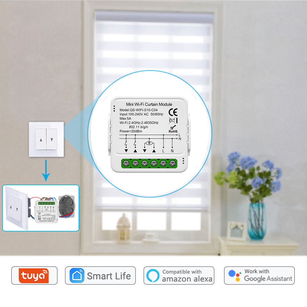 Tuya Smart WiFi Zigbee Curtain - Home Automation Kit recensie en prijs