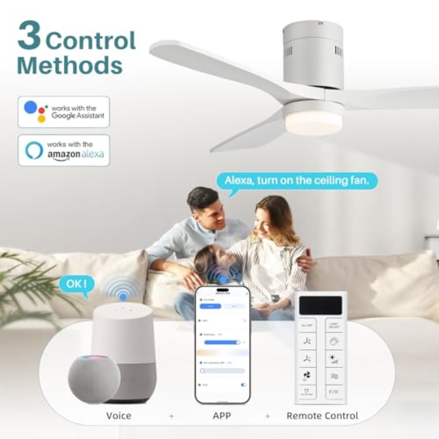 52 Inch Smart Ceiling Fan with - Smart Ceiling Fan recensie en prijs