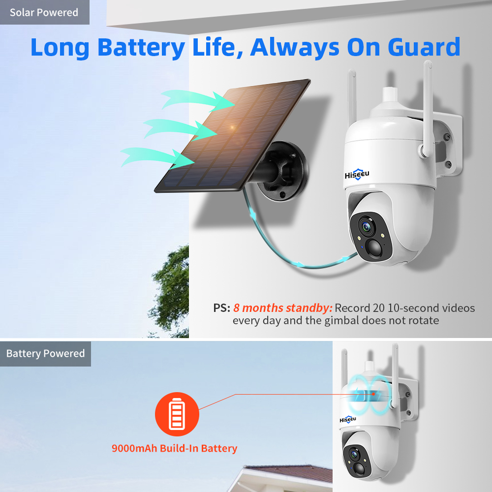 Hiseeu 3MP Cloud AI WiFi Video - Smart Home Outdoor Camera recensie en prijs