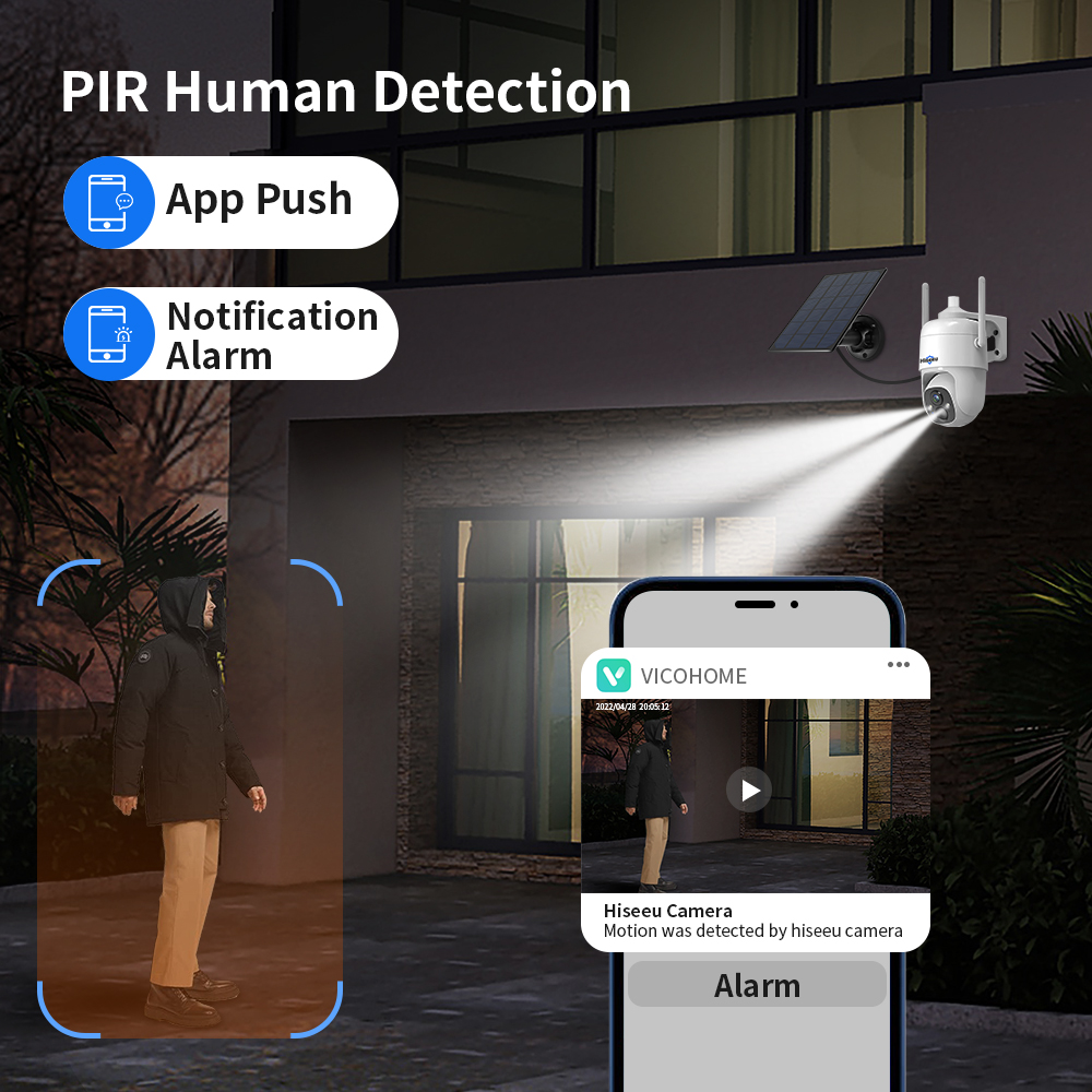 Hiseeu 3MP Cloud AI WiFi Video - Smart Home Outdoor Camera recensie en prijs
