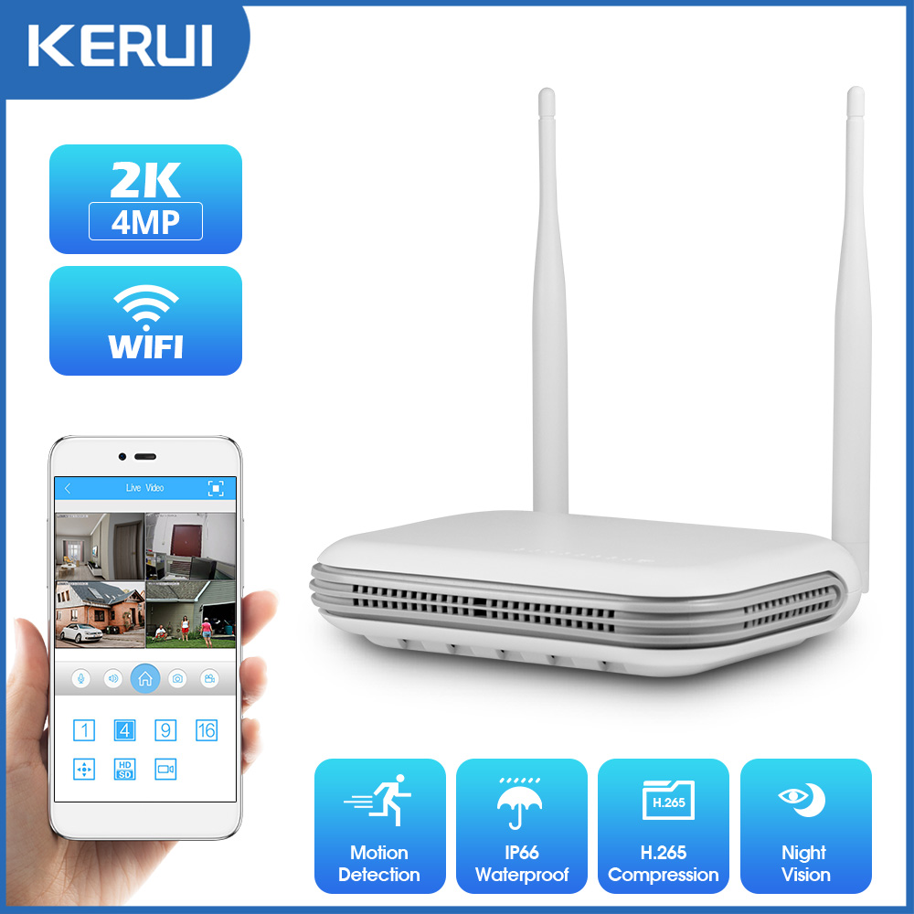 KERUI 2K 4MP Outdoor Full HD S - Smart Home Outdoor Camera recensie en prijs