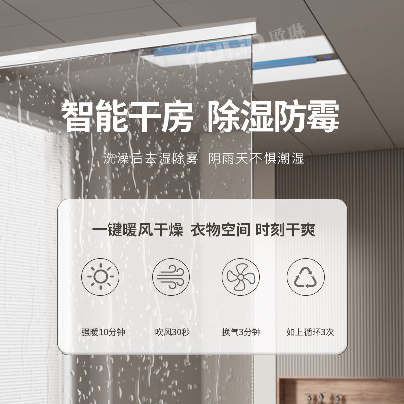 Smart 3-in-1 Bathroom Ceiling  - Smart Ceiling Fan recensie en prijs