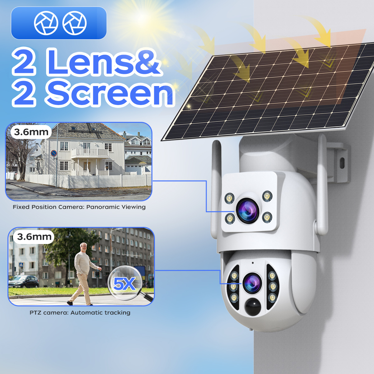 JOOAN 2K 4K Wireless Solar Cam - Smart Home Outdoor Camera recensie en prijs