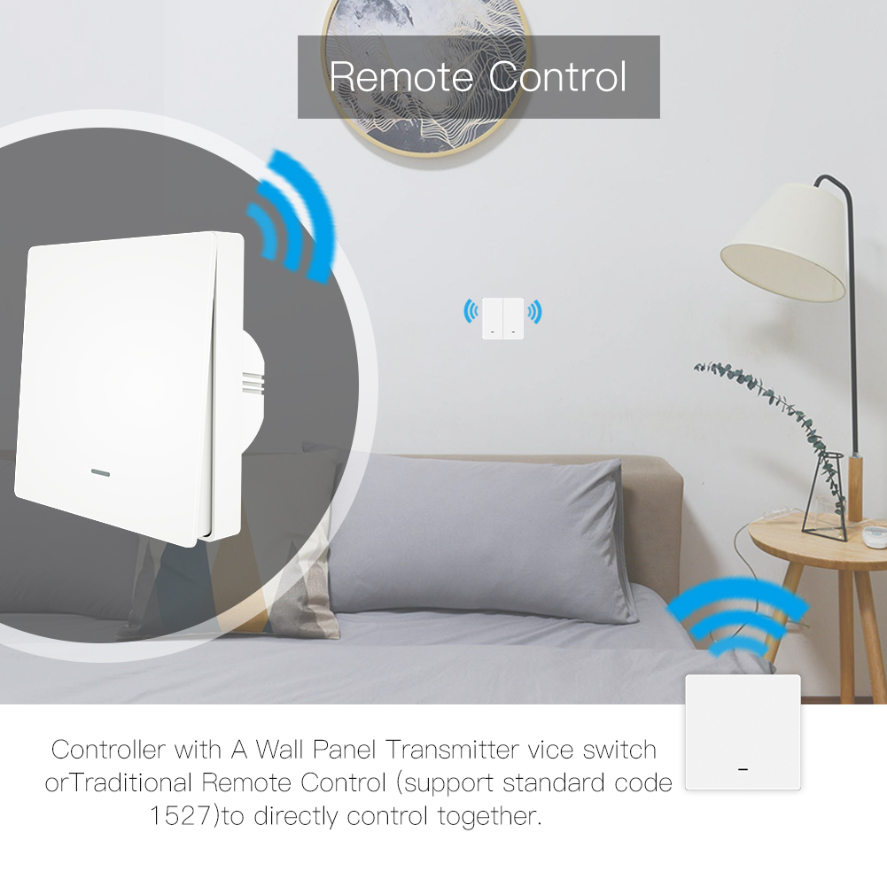 MOES WiFi Push Button Switch 2 - Home Automation Kit recensie en prijs