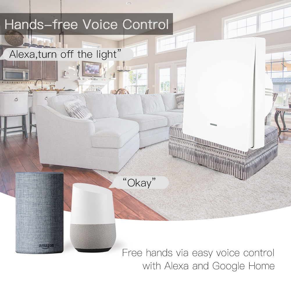 MOES WiFi Push Button Switch 2 - Home Automation Kit recensie en prijs