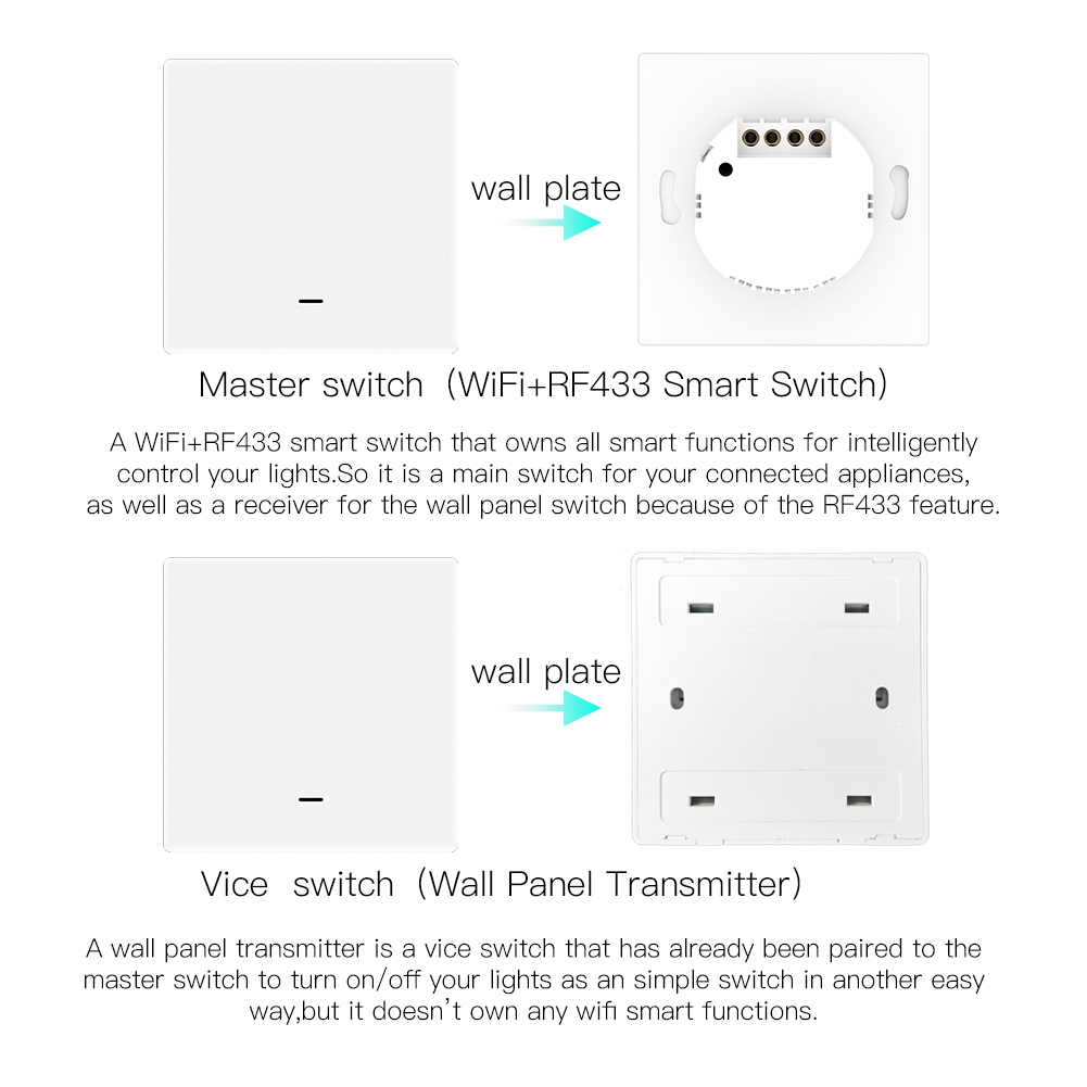 MOES WiFi Push Button Switch 2 - Home Automation Kit recensie en prijs