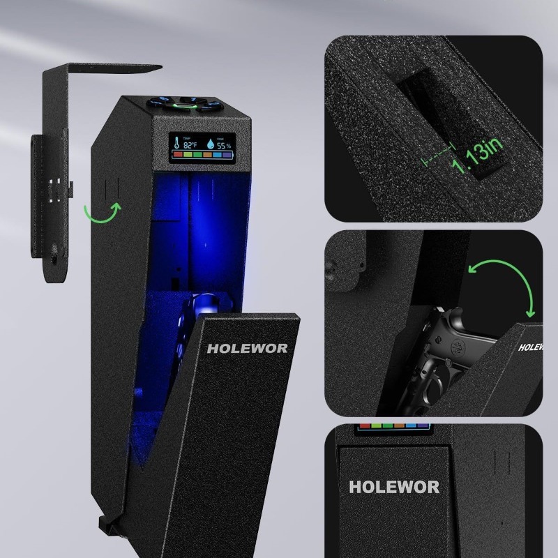 Smart Fingerprint Handgun Safe - Smart Home Box recensie en prijs
