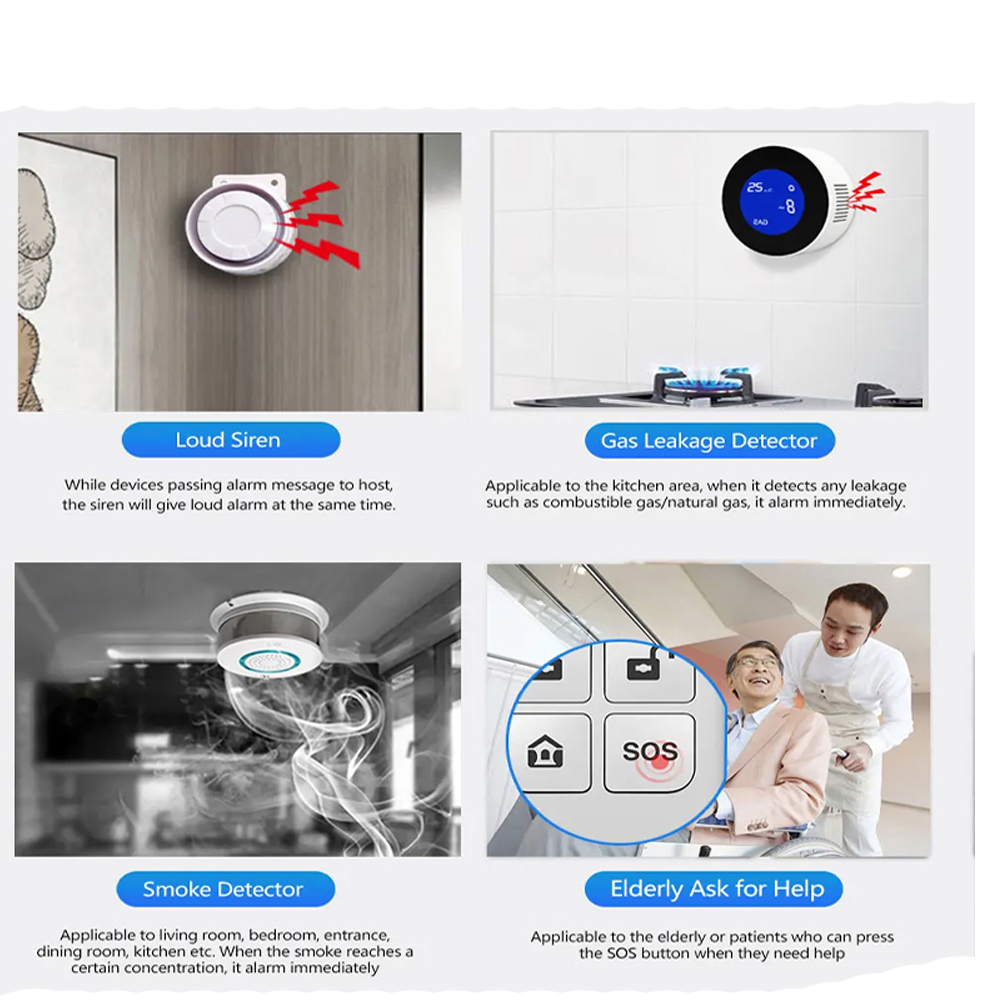 PGST 4G Tuya Smart Home Alarm  - Home Automation Kit recensie en prijs