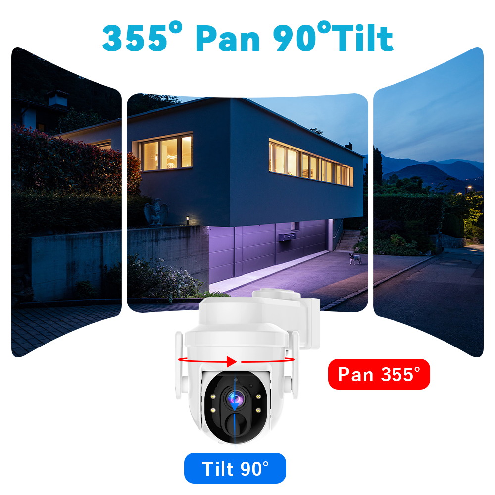 2K Solar Security Camera Pan/T - Smart Home Outdoor Camera recensie en prijs