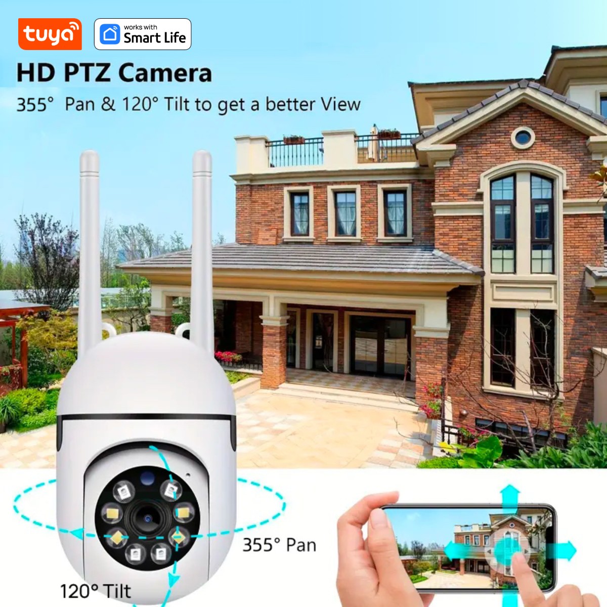 Tuya 4MP 2.4G WiFi Indoor Came - Smart Home Camera Ezviz recensie en prijs